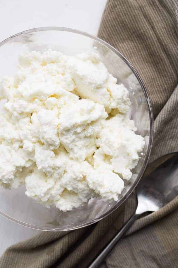 Homemade Ricotta In 3 Easy Steps Smart Nutrition With Jessica
