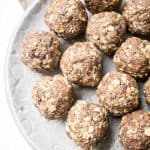 energy balls chocolate mint