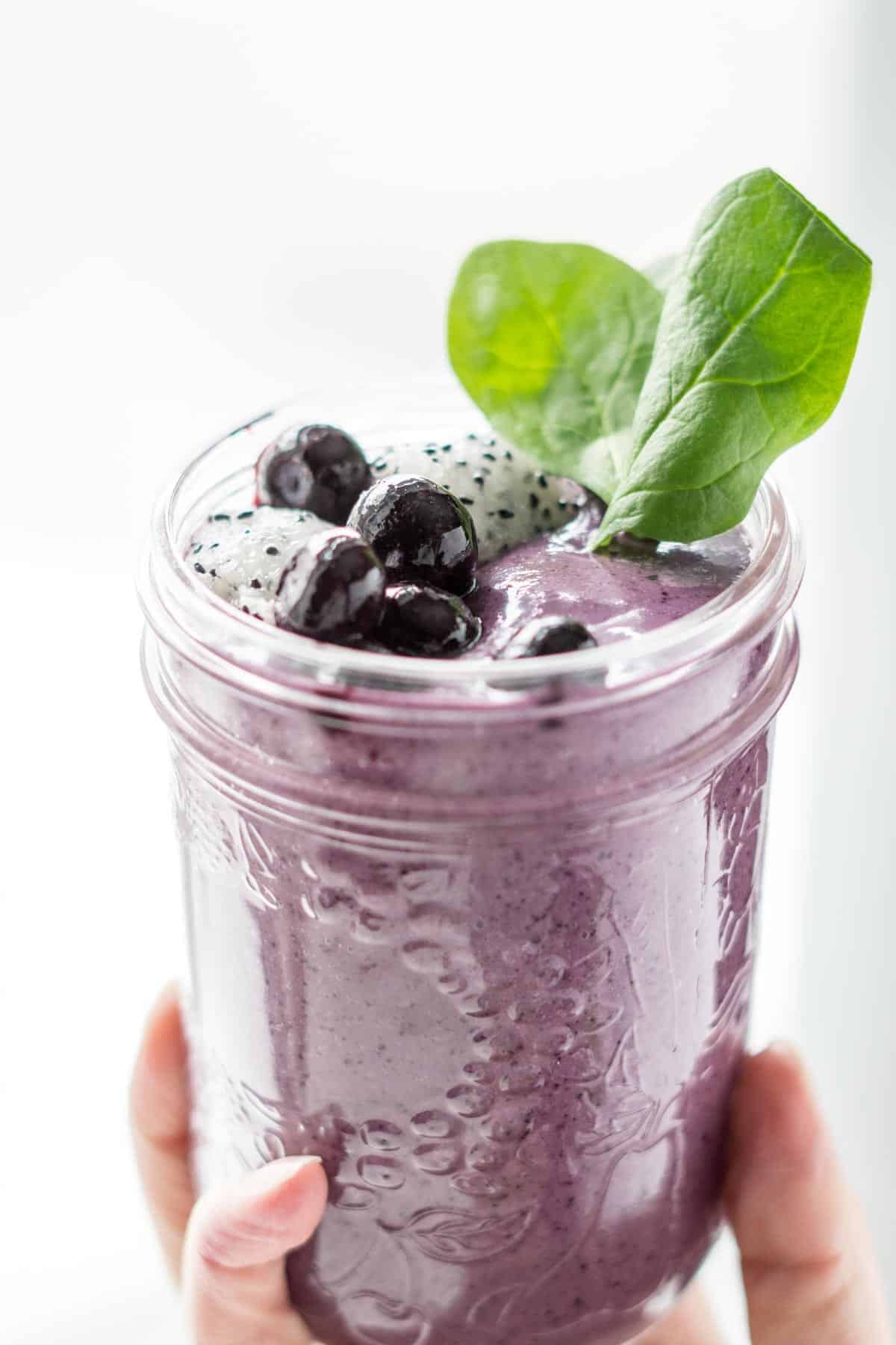 blueberry brain food smoothie