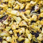turmeric roasted cauliflower